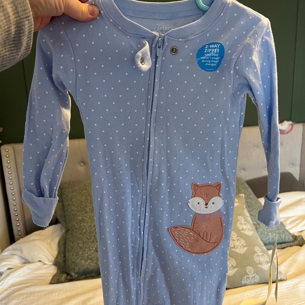 NWT Carter’s 24m Sleeper with 2-Way Zipper